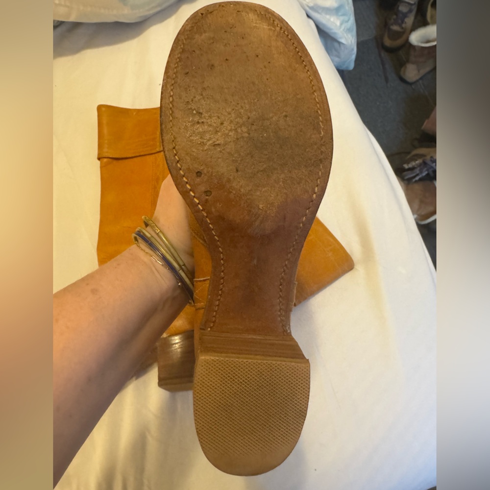 Vintage Frye 70s Campus Boot, Foldover Style - Picture 10 of 16